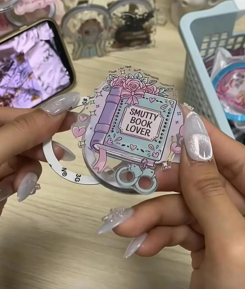 Self-Made Cute Cartoon Anime Acrylic Periphery Phone Holder Desktop Collection Stand Girls Boys Gift Ornaments Accessory