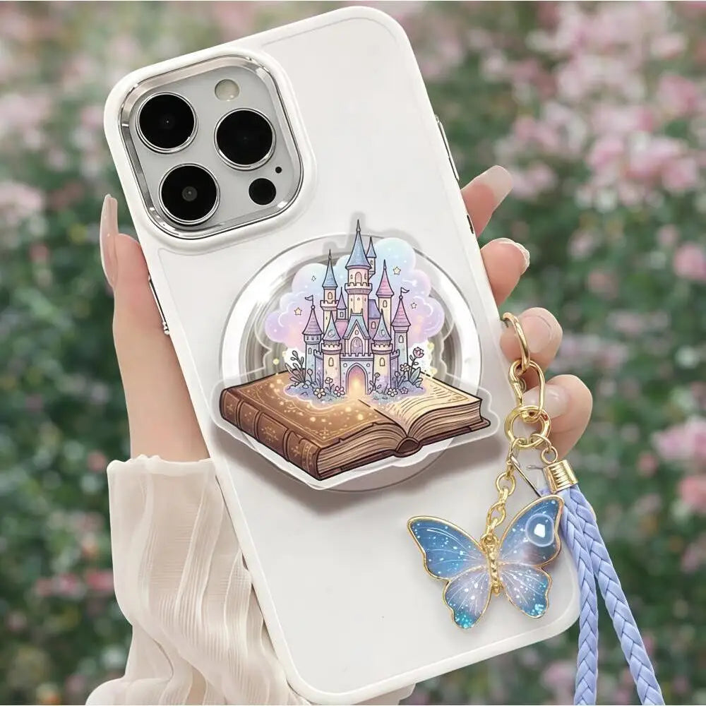 Self-Made Cute Cartoon Anime Acrylic Periphery Phone Holder Desktop Collection Stand Girls Boys Gift Ornaments Accessory