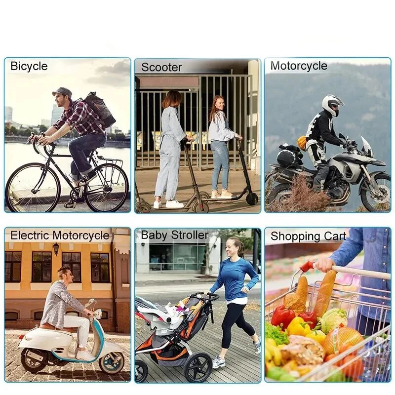 Universal 360° Rotatable Bicycle Phone Holder Non-slip Adjustable Motorcycle MTB Phone Stand Bike Riding Accessory