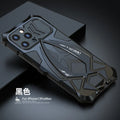 Luphie Metal Full Protect Armor Phone Cover Cases For Iphone 17 15 14 13 Pro XS Max X XR 8 7 SE Case Shockproof Fundas Bumper