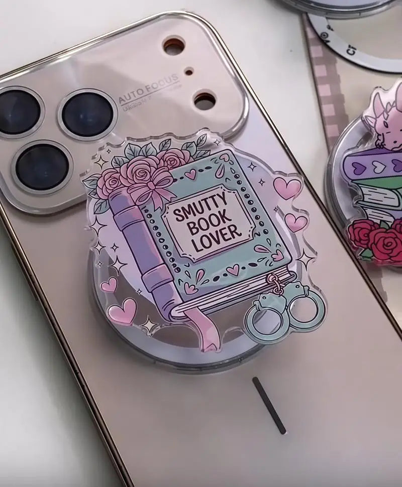 Self-Made Cute Cartoon Anime Acrylic Periphery Phone Holder Desktop Collection Stand Girls Boys Gift Ornaments Accessory