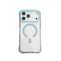 Simple Fashion Transparent For MagSafe Magnetic Phone Case For iPhone 17 16 15 14 13 Pro Max Four Corner Airbag Shockproof Cover